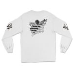 Camiseta Manga Larga Surf Map White - Imagen 2