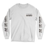 Camiseta Manga Larga Surf Map White