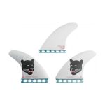 Quillas tri-fins single tab Captain Fin co Dane Reynolds "Black Panther" - Imagen 3
