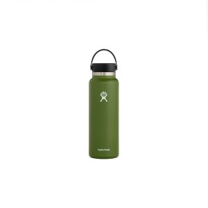 Hydroflask 40oz / 1182mL Wide Mouth 2.0 FLEX Cap Olive