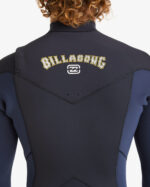 Billabong Absolute 4/3mm Natural Chest Zip Wetsuit Dark Navy - Imagen 5