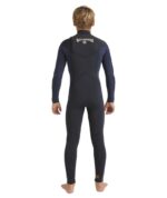 Billabong Boys Absolute 4/3mm Natural Chest Zip Wetsuit - Imagen 3