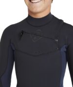 Billabong Boys Absolute 4/3mm Natural Chest Zip Wetsuit - Imagen 2