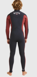 Billabong Absolute Natural Chest Zip Wetsuit 4/3 - Imagen 4