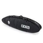 FCS Travel 3 All Purpose 6'3" Black/Grey | Funda de Viaje para Tablas de Surf | Alta Protección y Durabilidad