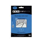 Parche de reparación FCS Simple Patch para tabla de surf, solución rápida para pequeños golpes y grietas.