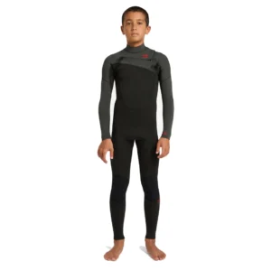 Billabong Boys Absolute 4/3mm Core Chest Zip Wetsuit